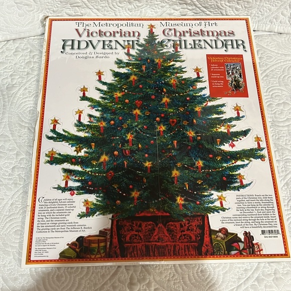 Other - The Metropolitan Museum of Art Victorian Christmas Advent Calendar, new